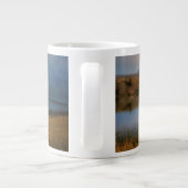 Bergen | Jacques Mountain Range Alberta Canada Grote Koffiekop (Achterkant)