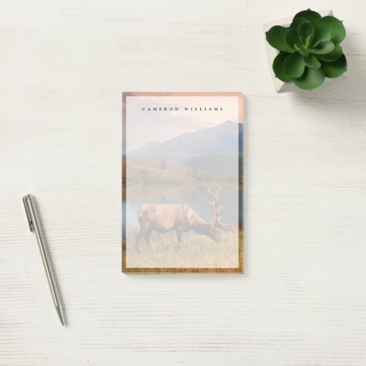 Bergen | Jacques Mountain Range Alberta Canada Post-it® Notes (Kantoor)