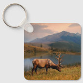 Bergen | Jacques Mountain Range Alberta Canada Sleutelhanger (Voorkant)