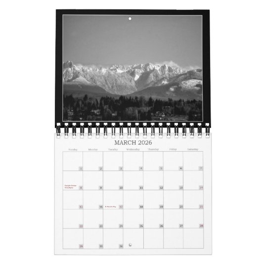 Bergen Kalender (Mar 2026)