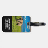 Bergen | Kilimanjaro Tanzania, Afrika Bagagelabel (Achterkant horizontaal)