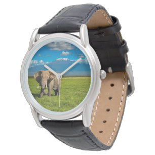 Bergen Kilimanjaro Tanzania, Afrika Horloge