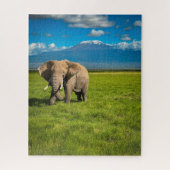 Bergen | Kilimanjaro Tanzania, Afrika Legpuzzel (Verticaal)