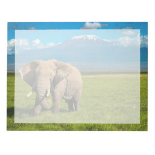 Bergen Kilimanjaro Tanzania, Afrika Notitieblok