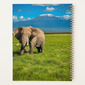 Bergen | Kilimanjaro Tanzania, Afrika Planner (Achterkant)