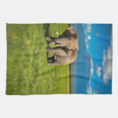 Bergen | Kilimanjaro Tanzania, Afrika Theedoek (Horizontaal)