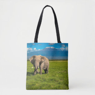 Bergen   Kilimanjaro Tanzania, Afrika Tote Bag