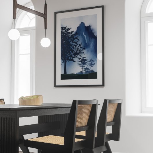 Bergen Landschap Bekijk Canvas Kunst