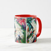 Bergen (landschap) van Franz Marc,  kunst Mok (Voorkant rechts)