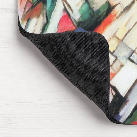 Bergen (landschap) van Franz Marc,  kunst Muismat (Hoek)