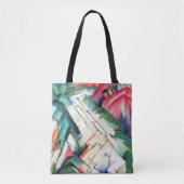 Bergen (landschap) van Franz Marc,  kunst Tote Bag (Voorkant)