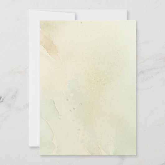 Bergen laten het avontuur beginnen Baby shower Kaart (Achterkant)