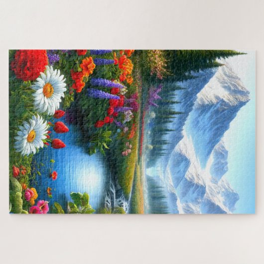 Bergen Legpuzzel (Horizontaal)