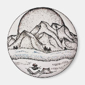 bergen magneet (Voorkant)