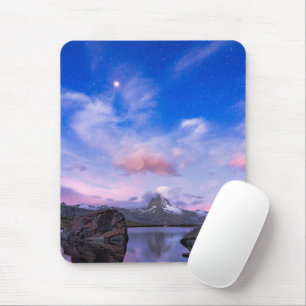 Bergen   Matterhorn & Lake Stellisee Muismat