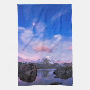 Bergen Matterhorn & Lake Stellisee Theedoek
