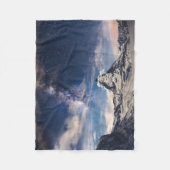 Bergen | Matterhorn Zermatt Zwitserland Fleece Deken (Voorkant)