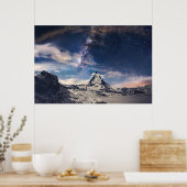 Bergen | Matterhorn Zermatt Zwitserland Poster (Keuken)