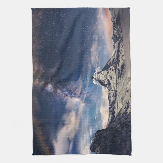 Bergen | Matterhorn Zermatt Zwitserland Theedoek (Verticaal)