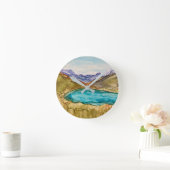 Bergen met meer  ronde klok (Huis)