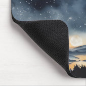 Bergen met veel manen muismat (Hoek)