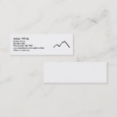 Bergen Mini Visitekaartje (Voorkant / Achterkant)