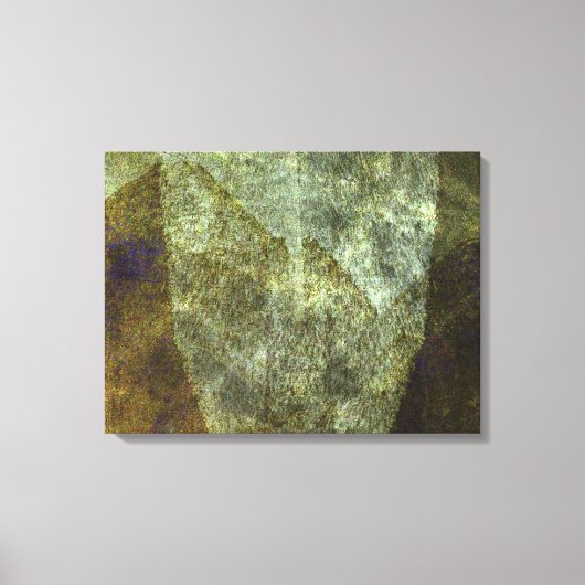 Bergen Modern Abstract Canvas Afdruk (Voorkant)