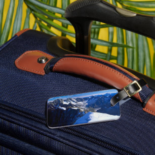 Bergen   Mont Blanc, Europese Alpen Bagagelabel