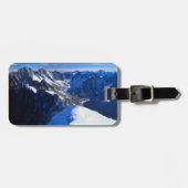 Bergen | Mont Blanc, Europese Alpen Bagagelabel (Voorkant horizontaal)