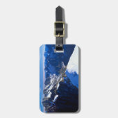 Bergen | Mont Blanc, Europese Alpen Bagagelabel (Voorkant verticaal)