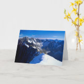 Bergen | Mont Blanc, Europese Alpen Kaart (Gele Bloem)