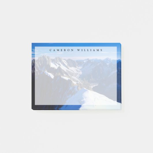 Bergen | Mont Blanc, Europese Alpen Post-it® Notes (Voorkant)