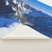 Bergen | Mont Blanc, Europese Alpen Sherpa Deken (3/4)