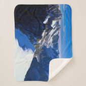 Bergen | Mont Blanc, Europese Alpen Sherpa Deken (Voorkant)