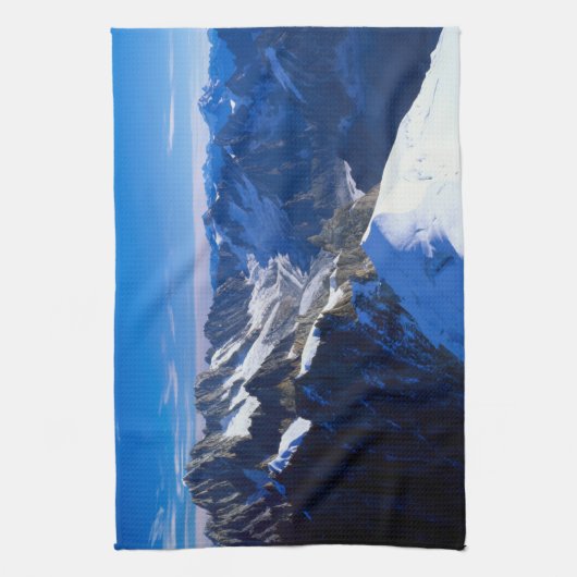 Bergen | Mont Blanc, Europese Alpen Theedoek (Verticaal)