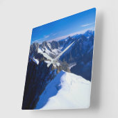 Bergen | Mont Blanc, Europese Alpen Vierkante Klok (Hoek)