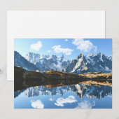 Bergen | Mont Blanc Massif, Frankrijk Bedankkaart (Voorkant / Achterkant)