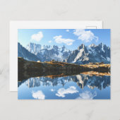 Bergen | Mont Blanc Massif, Frankrijk Briefkaart (Voorkant / Achterkant)