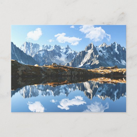 Bergen | Mont Blanc Massif, Frankrijk Briefkaart (Voorkant)