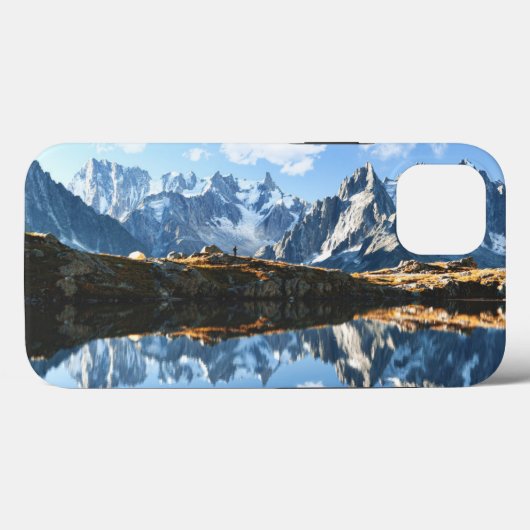 Bergen | Mont Blanc Massif, Frankrijk Case-Mate iPhone Case (Achterkant (horizontaal))