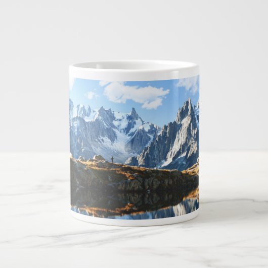 Bergen | Mont Blanc Massif, Frankrijk Grote Koffiekop (Voorkant)