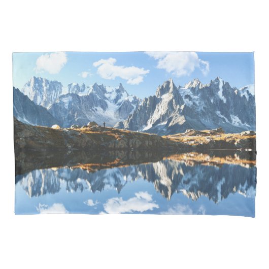 Bergen | Mont Blanc Massif, Frankrijk Kussensloop (Voorkant)