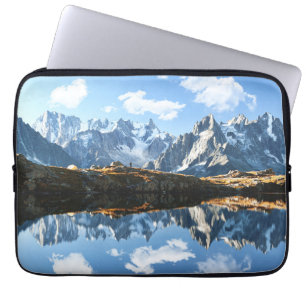 Bergen Mont Blanc Massif, Frankrijk Laptop Sleeve