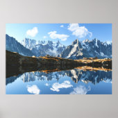 Bergen | Mont Blanc Massif, Frankrijk Poster (Voorkant)