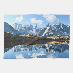 Bergen   Mont Blanc Massif, Frankrijk Theedoek