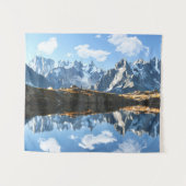 Bergen | Mont Blanc Massif, Frankrijk Wandkleed (Voorkant (horizontaal))