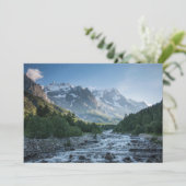 Bergen | Mont Blanc Massif, Italië Bedankkaart (Staand voorkant)