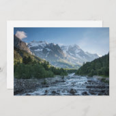 Bergen | Mont Blanc Massif, Italië Bedankkaart (Voorkant / Achterkant)