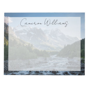 Bergen Mont Blanc Massif, Italië Notitieblok