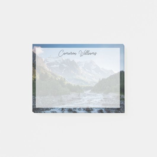 Bergen | Mont Blanc Massif, Italië Post-it® Notes (Voorkant)